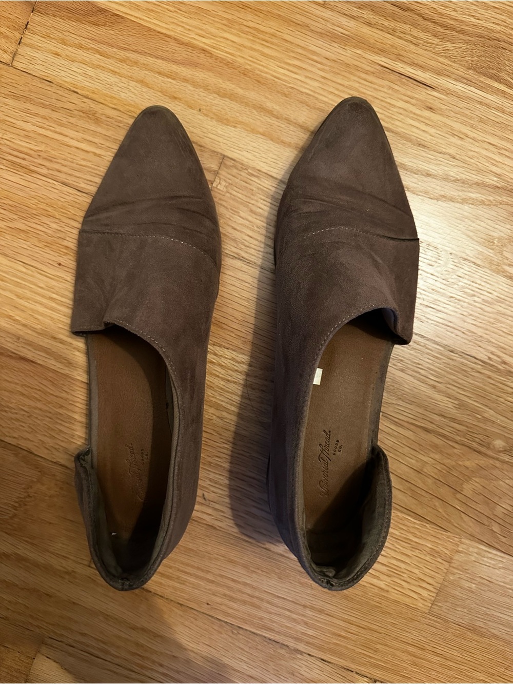 Brown Booties in Good Condition